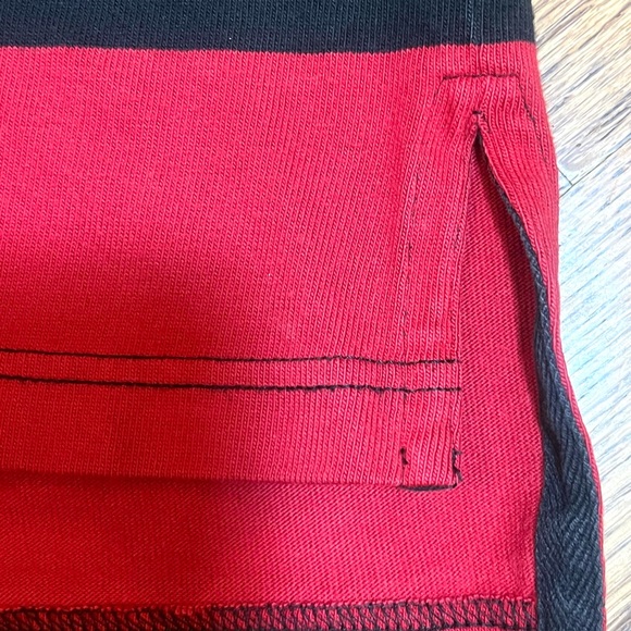 Polo Sport by Ralph Lauren Red and Black Striped‎ Shirt - Picture 3 of 12